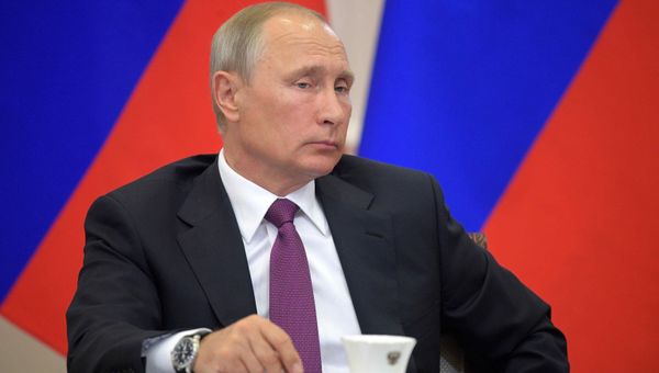 Рабочая поездка президента РФ В. Путина в Калининградскую область