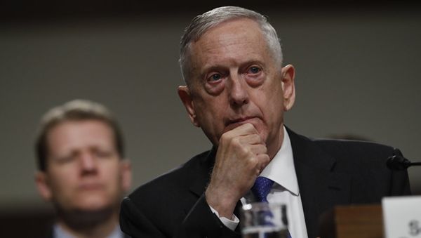 Министр обороны США Джеймс Мэттис. Архивное фото