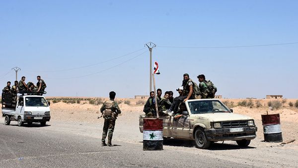 Солдаты сирийской армии Солдаты сирийской армии