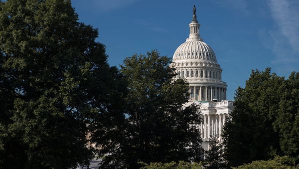 Здание конгресса США в Вашингтоне
