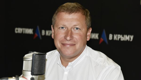 Генеральный директор аэропорта Симферополь Евгений Плаксин
