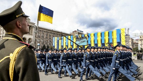 Парад в честь Дня независимости в Киеве Парад в честь Дня независимости в Киеве