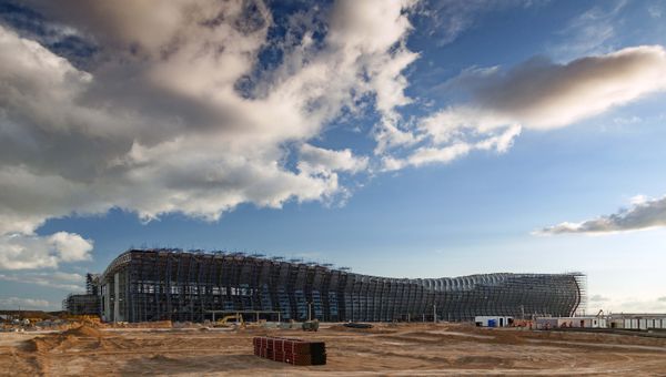 Строительство нового терминала аэропорта Симферополь