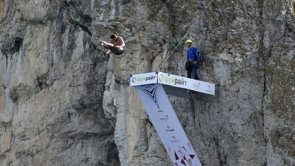 Соревнования Freerate Cliff Diving World Cup в Симеизе. 25 августа 2017