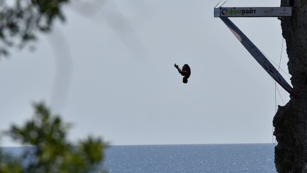 Соревнования Freerate Cliff Diving World Cup в Симеизе. 25 августа 2017