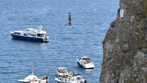 Соревнования Freerate Cliff Diving World Cup в Симеизе. 25 августа 2017