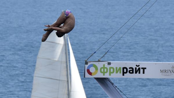 Соревнования Freerate Cliff Diving World Cup в Симеизе. 25 августа 2017