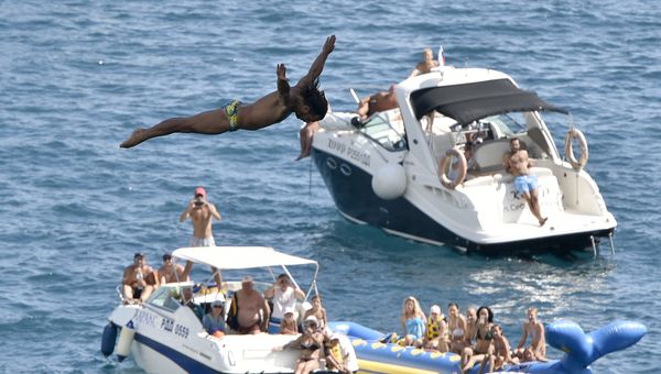 Соревнования Freerate Cliff Diving World Cup в Симеизе. 25 августа 2017