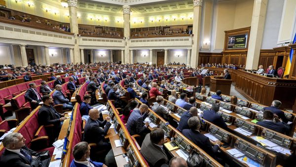 Заседание Верховной рады Украины