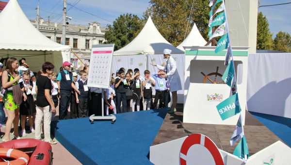 Участники проекта Азбука профессий РНКБ в Симферополе