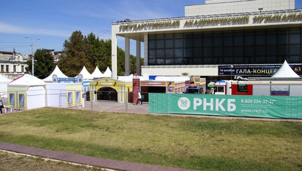 Мини-городок в Симферополе в рамках проекта Азбука профессий РНКБ