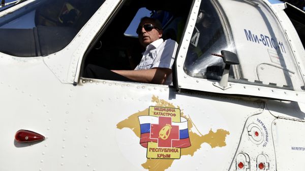 В Крыму впервые за десятилетия возобновили полеты вертолетов санавиации