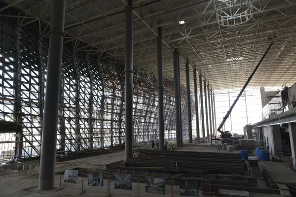 Строительство нового терминала международного аэропорта Симферополь