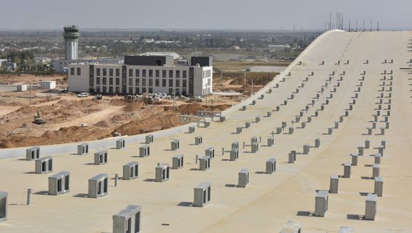 Строительство нового терминала международного аэропорта Симферополь Строительство нового терминала международного аэропорта Симферополь