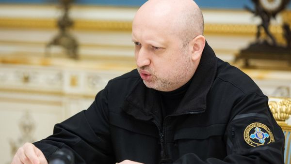 Секретарь Совета национальной безопасности и обороны (СНБО) Украины Александр Турчинов. Архивное фото