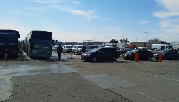 Транспорт на Керченской паромной переправе Транспорт на Керченской паромной переправе