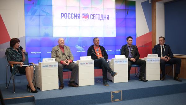 Пресс-конференция Французские звезды в Крыму