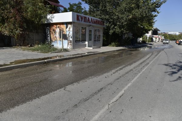 Одна из улиц Коктебеля