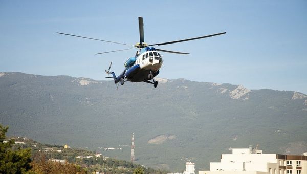 В Ялте запущены вертолеты санитарной авиации В Ялте запущены вертолеты санитарной авиации