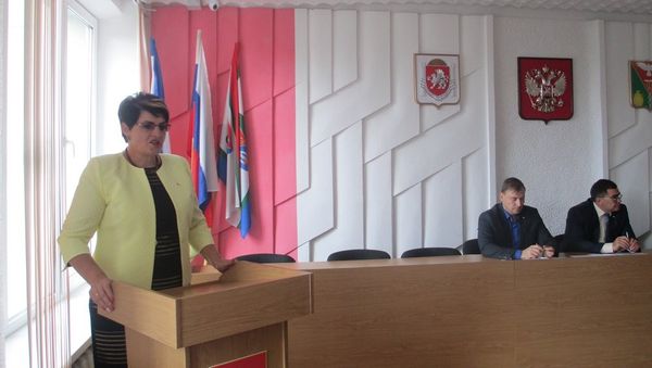 Глава администрации Кировского района Елена Янчукова