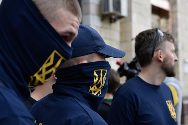 В Киеве разгромили магазин из-за стертых граффити времен евромайдана