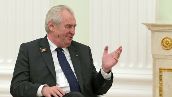 Президент Чешской Республики Милош Земан