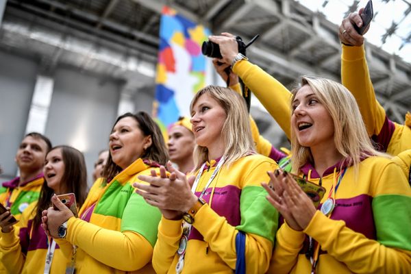 XIX Всемирный фестиваль молодежи и студентов. День первый