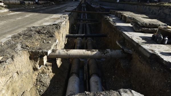 Теплосети. Ремонтные работы