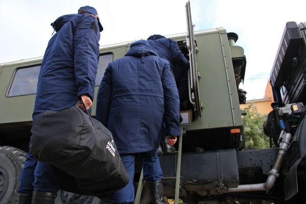  Отправка крымских призывников на службу в Вооруженные силы России 