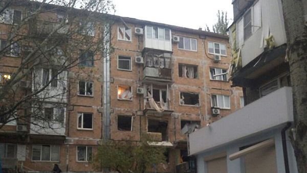 Взрыв в Донецке