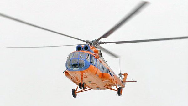 Вертолет Ми-8 авиакомпании Конверс Авиа. Архивное фото
