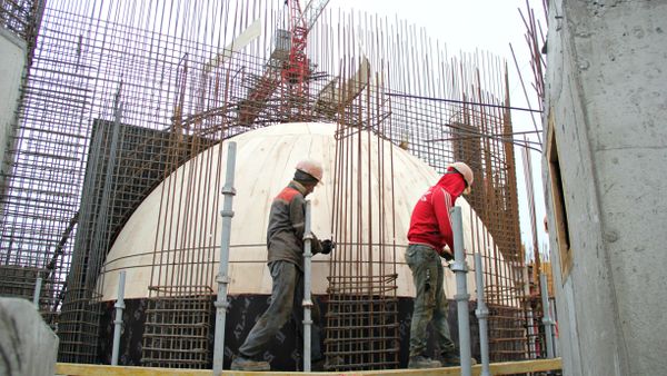 Строительство Соборной мечети в Симферополе Строительство Соборной мечети в Симферополе