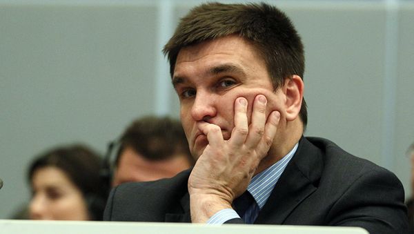 Глава МИД Украины Павел Климкин