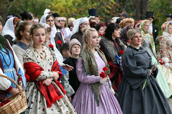 Участники военно-исторического фестиваля Русская Троя, Севастополь