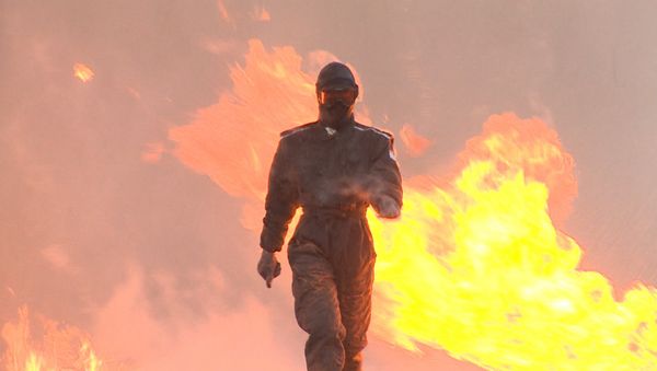 Сквозь взрывы и осколки: боевую  экипировку Ратник проверили на огнестойкость