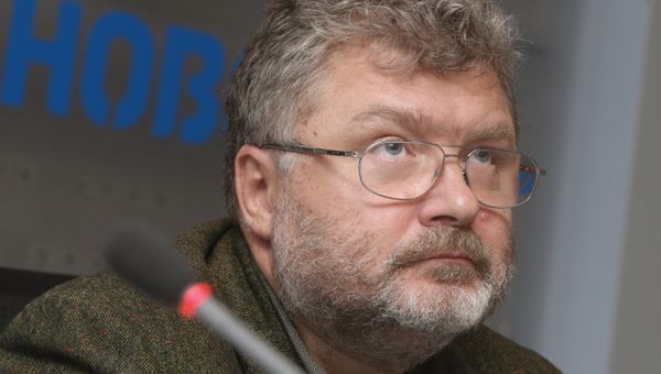 Юрий Поляков на пресс-конференции в агентстве РИА Новости
