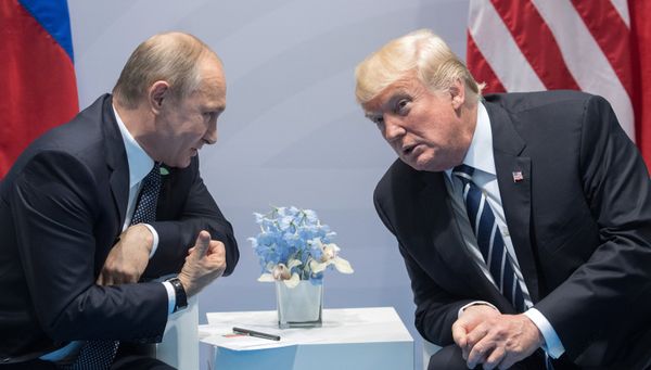 Владимир Путин и Дональд Трамп