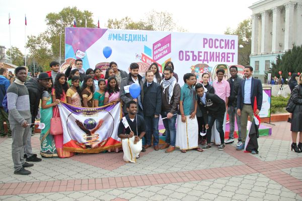День народного единства в Симферополе. 4 ноября 2017