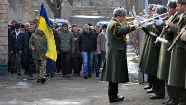 Украинские призывники