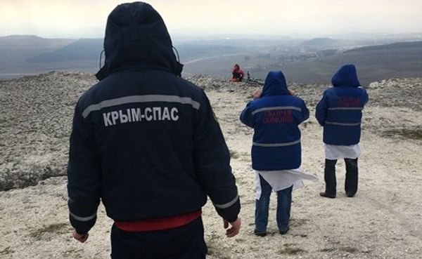Женщина пыталась покончить с собой, сбросившись с Белой скалы в Белогорске Женщина пыталась покончить с собой, сбросившись с Белой скалы в Белогорске