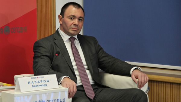Национальный координатор парламентской политической партии Атака, экс-главный секретарь МВД Болгарии, генерал армии Светлозар Лазаров