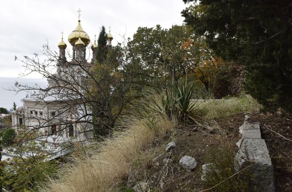 Предполагаемое место захоронения Муры в Алупке Предполагаемое место захоронения Муры в Алупке