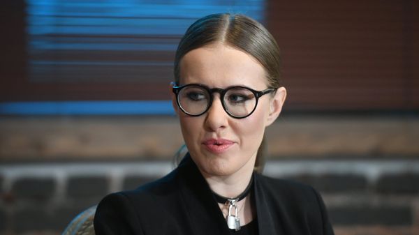 Телеведущая Ксения Собчак