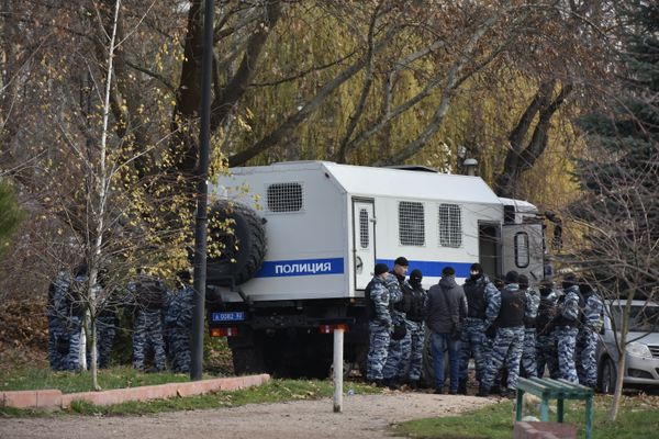 Задержание меджлисовцев в Симферополе. 23 ноября 2017