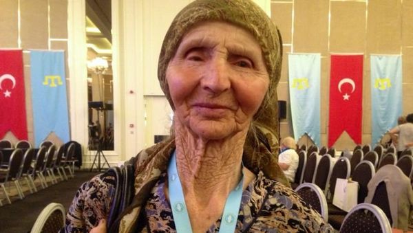 Веджие Кашка, которая была посредником для получения взятки членам меджлиса (запрещен в России)