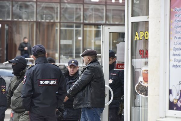 Задержание меджлисовцев в Симферополе. 23 ноября 2017