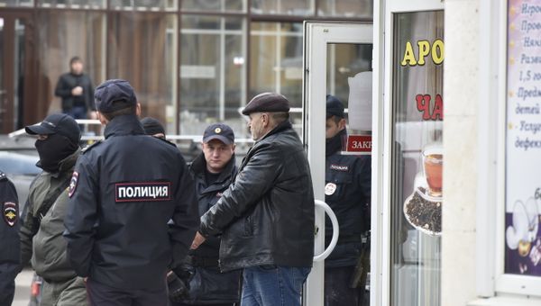 Задержание меджлисовцев в Симферополе. 23 ноября 2017