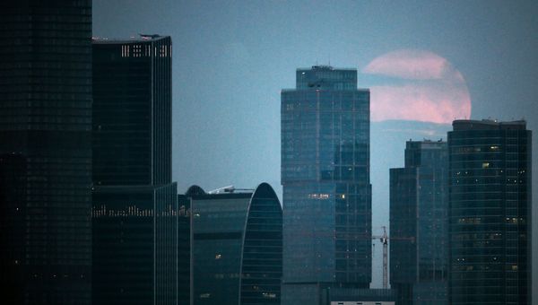 Суперлуние в Москве