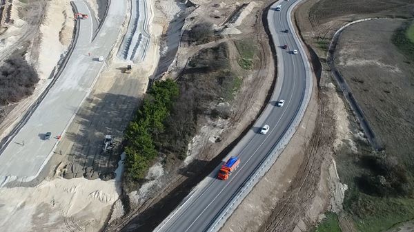 Асфальтирование Севастопольской транспортной развязки 