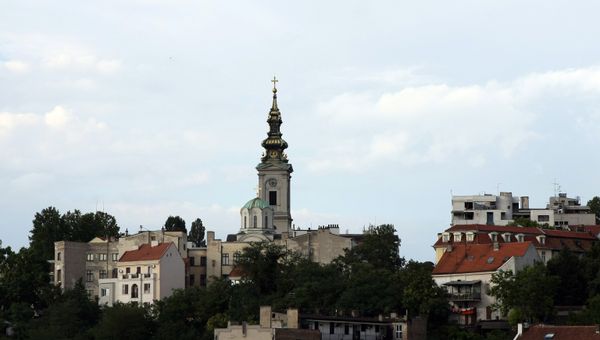 Вид на Стари Град в Белграде